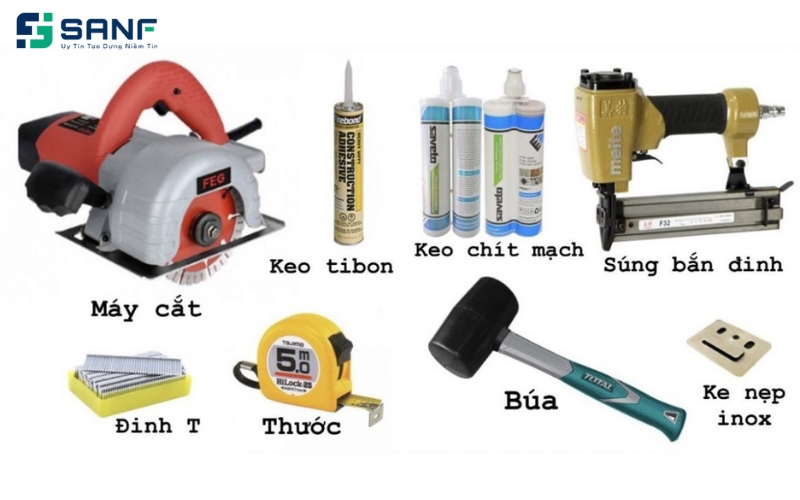 vật liệu cần chuẩn bị