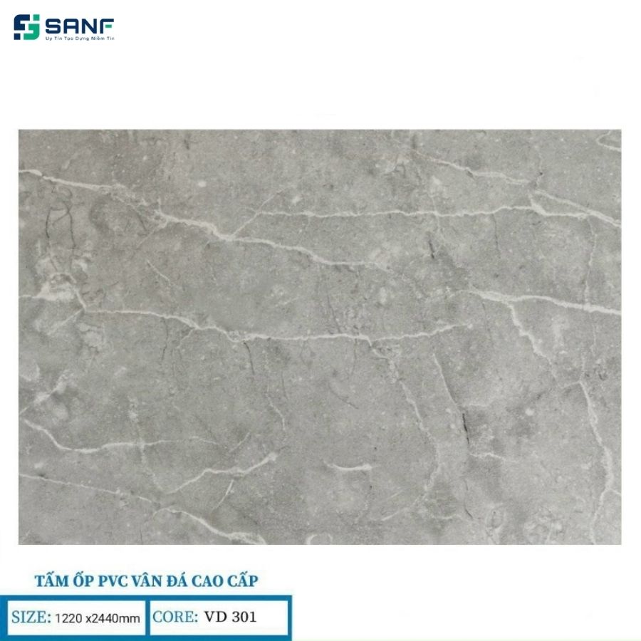 Tấm PVC vân đá 2.6mm VD 301