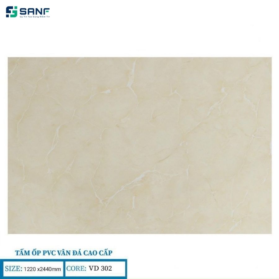 Tấm PVC vân đá 2.6mm VD 302