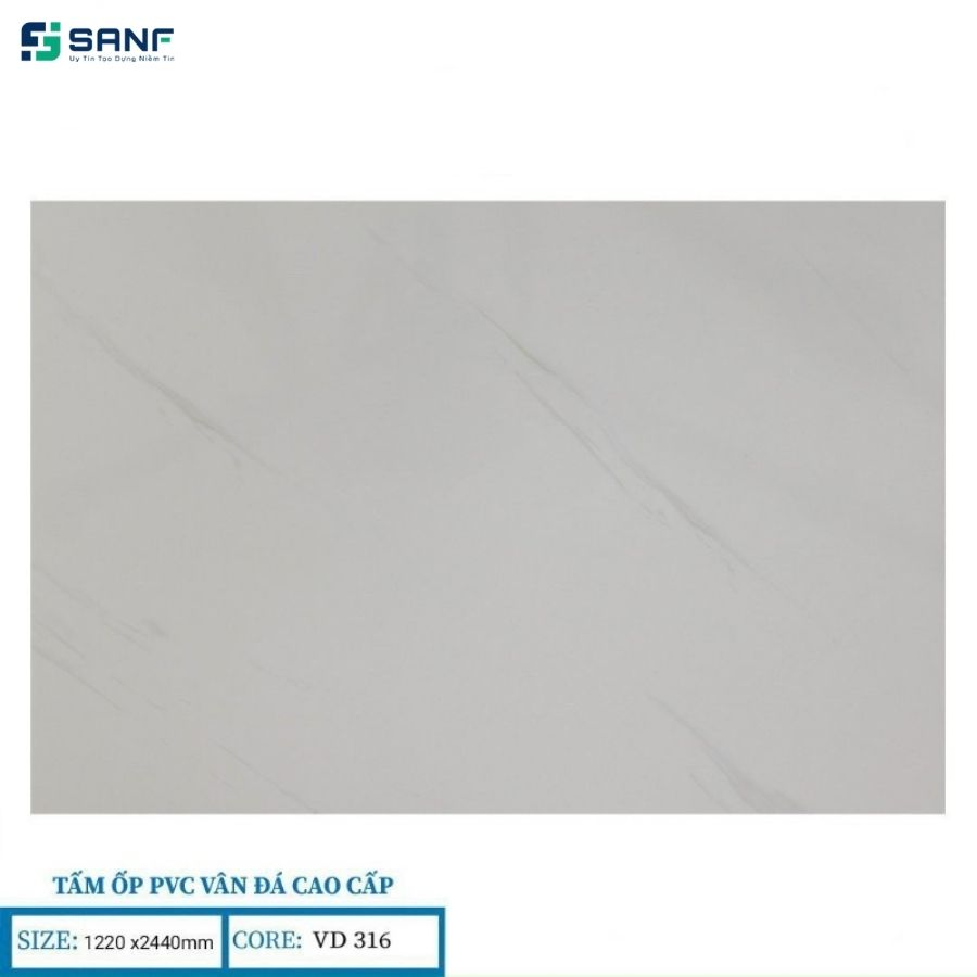 Tấm PVC vân đá 2.6mm VD 316