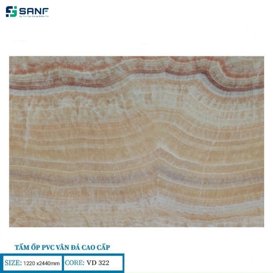 Tấm PVC vân đá 2.6mm VD 322